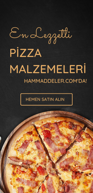 En lezzetli pizza malzemeleri Hammaddeler.com'da